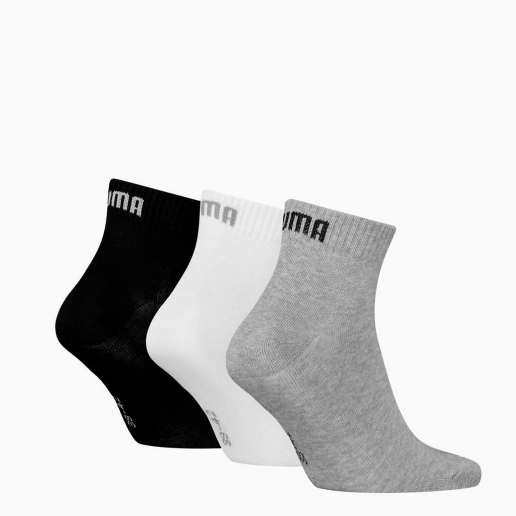 Puma Quarter Plain Socks 3-Pack 93858917 R 35-38