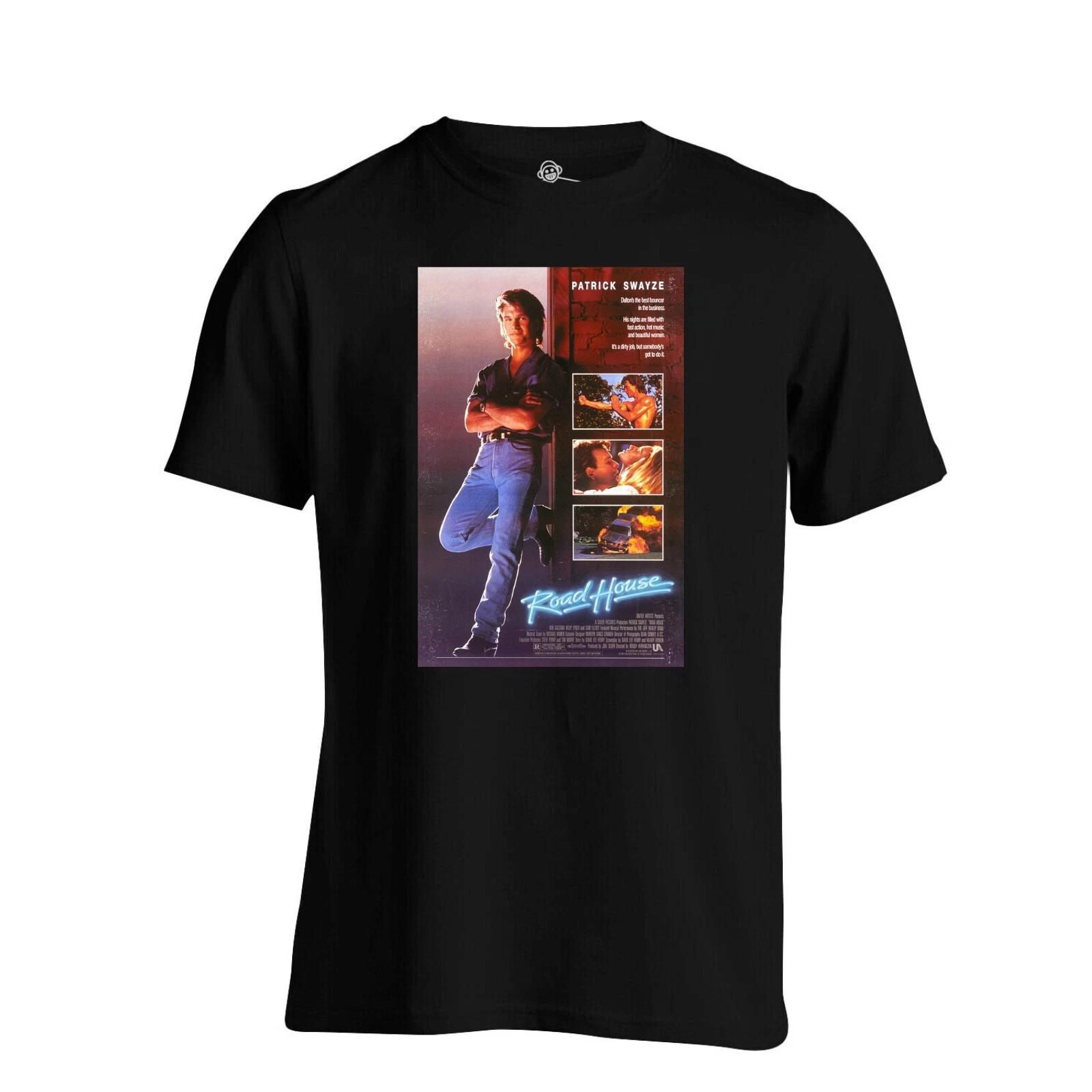 Road House 1989 T Shirt Classic Movie Film Poster Print L