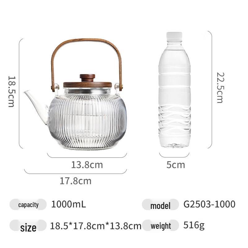 FUGUANG Glass Teapot with Infuser