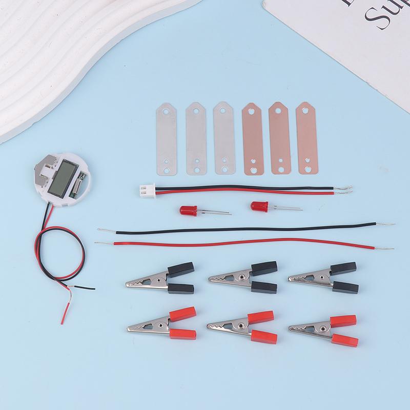 Children Bio Energy Science Kit Fun Potato Fruit Supply Electricity Experiments Toys Kids Student Learining Diy Science Toy