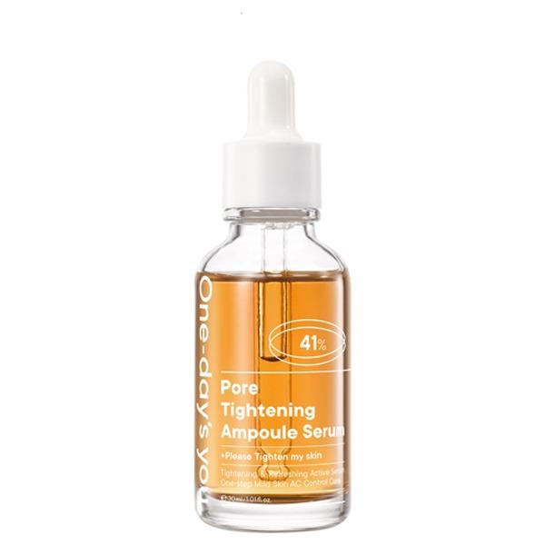 One-day s you Pore Tightening Ampoule Serum Sebum Control & Refining 30ml