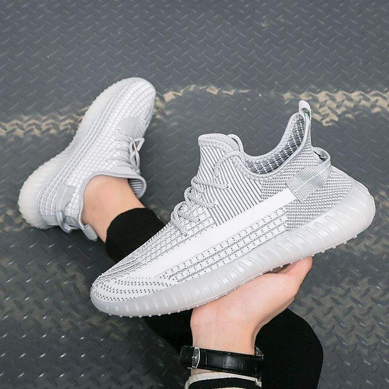 Breathable Coconut Shoes Men's Shoes Running Casual Sports Shoes Men's Trend Students White Shoes Women