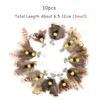 10pcs Small Feather Cat Toy DIY Replace Cat Teaser Stick Replacement Pet Toy Accessories