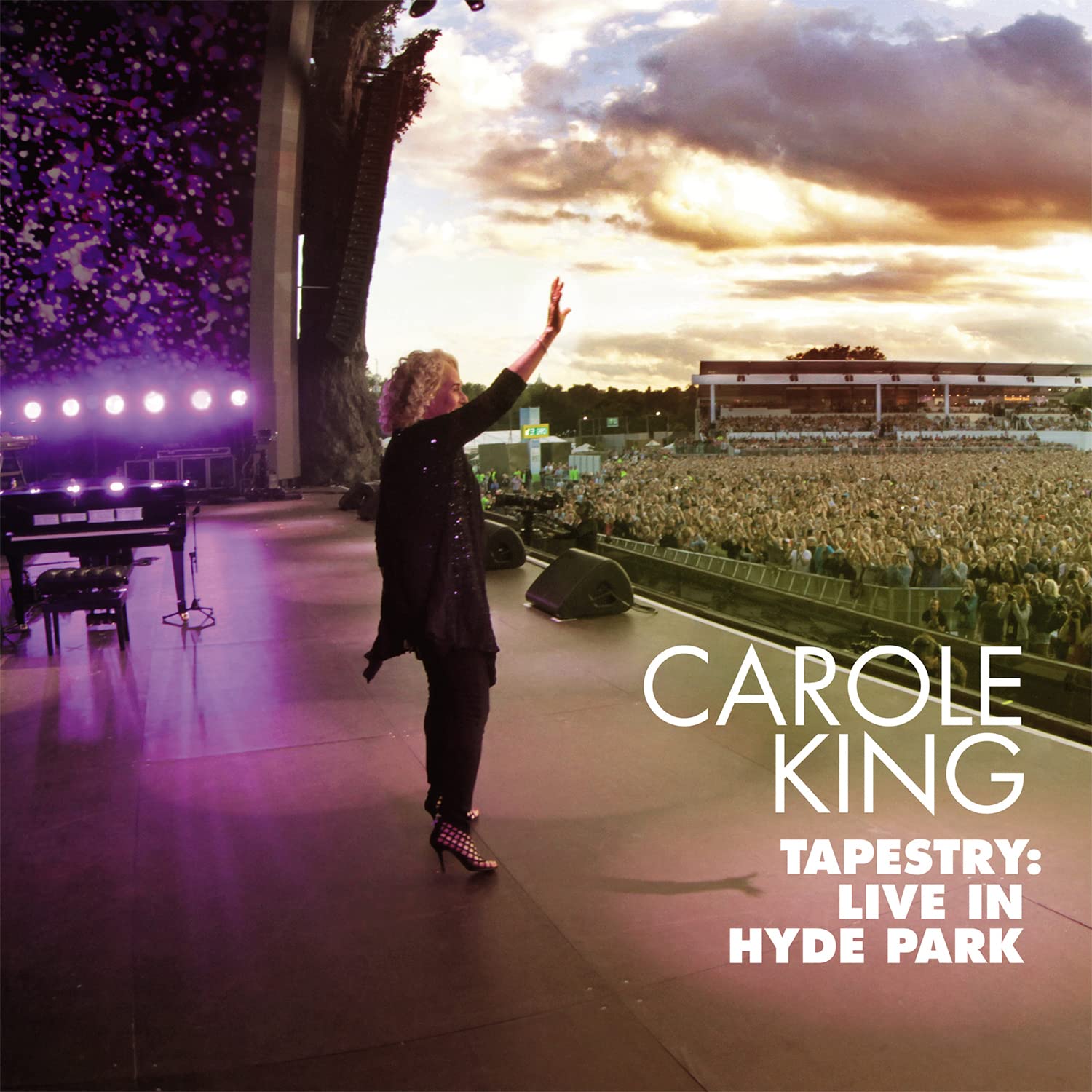 

Live in Hyde Park Purple Gold Marbled Tapestry (MOV & Vinyl) [Analog]