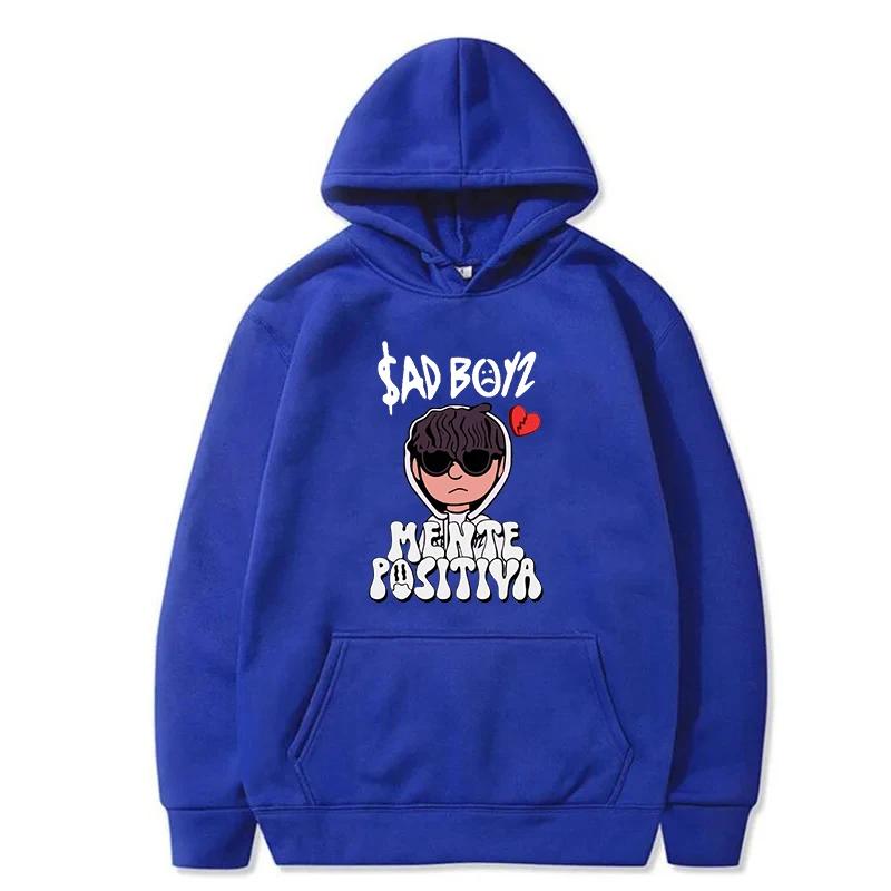 2025 Men's Hoodies Junior H Sad Boys Harajuku Girls Hip Hop Pullover Fancy Music Gift Casual Loose Comfortable Sweatshirt