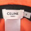 Excellent CELINE hat Logo-print quilted bucket black Nylon mens M 2AUB0930C Used