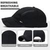 1PC Unisex Breathable Mesh Baseball Cap Adjustable Quick-Dry Sports Hat Sun Protection Outdoor Trucker Cap