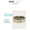 Christmas Three Color Round High Density Corrugated Paper Cat Scratcher Cat Bed Pet Supply