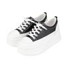 Leather Casual Height Increasing Sneakers 5.5cm Bbj176bk