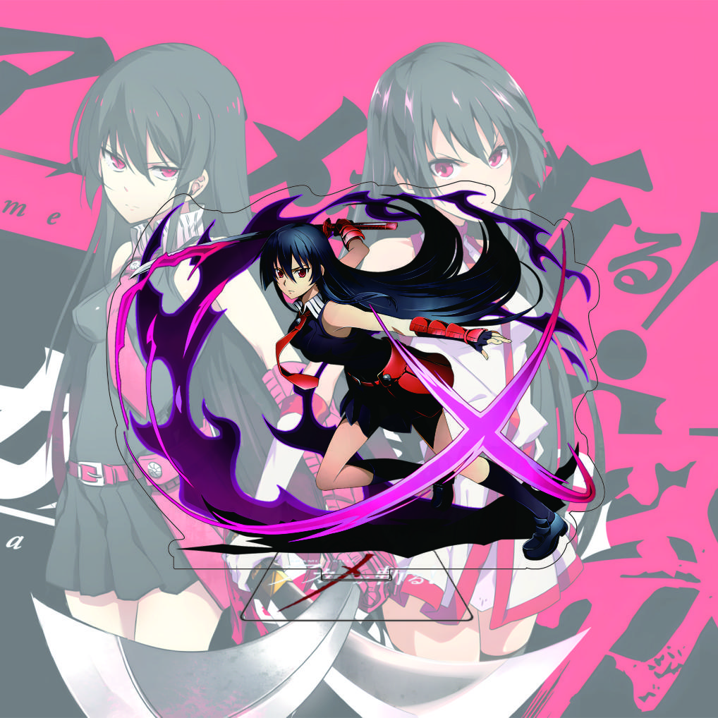 Anime Akame ga KILL 15cm Acrylic Stand Model Cosplay Characters Ornament Accessories Goods Collection Gifts