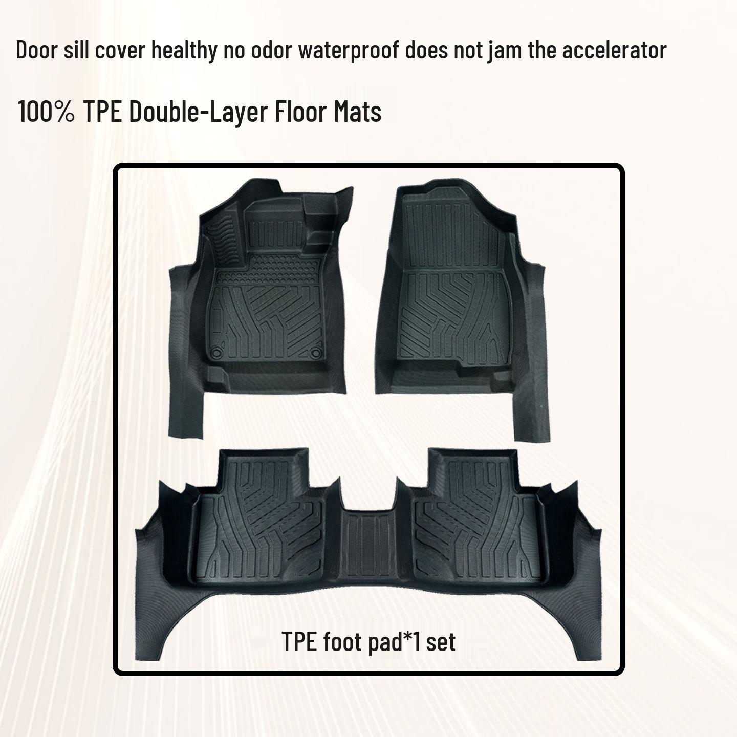 Eco-friendly TPE Floor Mats for Lexus ES/NX/RX: Odorless & Wear-resistant Lexus NX Hybrid 2022-2025