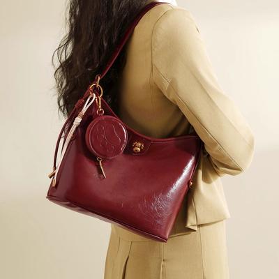 Wedding Bride Bag, Large-capacity Women's Bag, Underarm Bag, High-end Red Wedding Bag, Tote Bag
