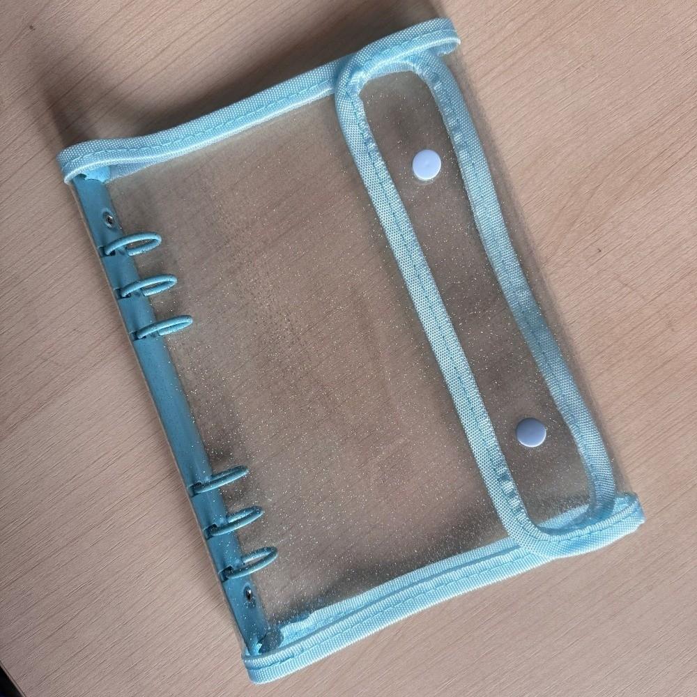 PVC Photo Storage Book A5 Card Organizer Holder Practical Loose Leaf Binder  for Idol Cards
