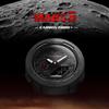 NORTH EDGE Mars 3 Herren-Armbanduhr, Militär-Digitaluhr, Kohlefaser-Gehäuse, wasserdicht bis 50 m, Sportuhr mit Weltzeit, LED-Armbanduhr