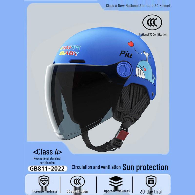 3C Certified Universal Children's Helmet for All Seasons – Summer Sun & Fall Protection for Boys & Girls Riding Electric Scooters