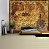 Tapestry Sea Map Pirate Treasure