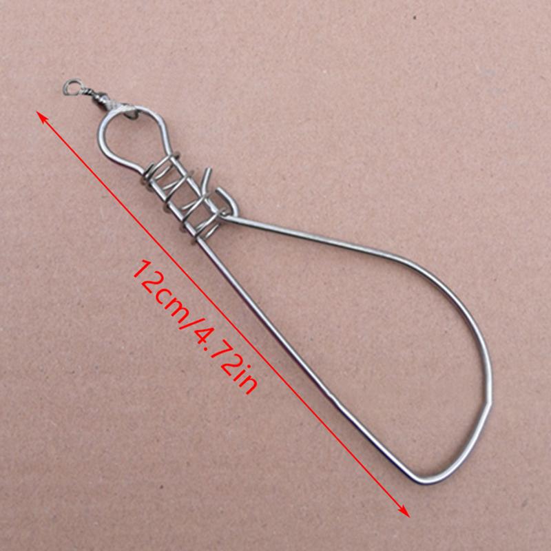 3.5 Meters Fishing Rope Stainless Steel River Fish Lock Buckle Outdoor Sport Fishing Tackle Lanyard Carp Fishing Accessories
