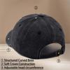 Face-showing Little Hip-hop Hat for Men and Women Same Style Curved Brim Hat for Vacation Travel Dining