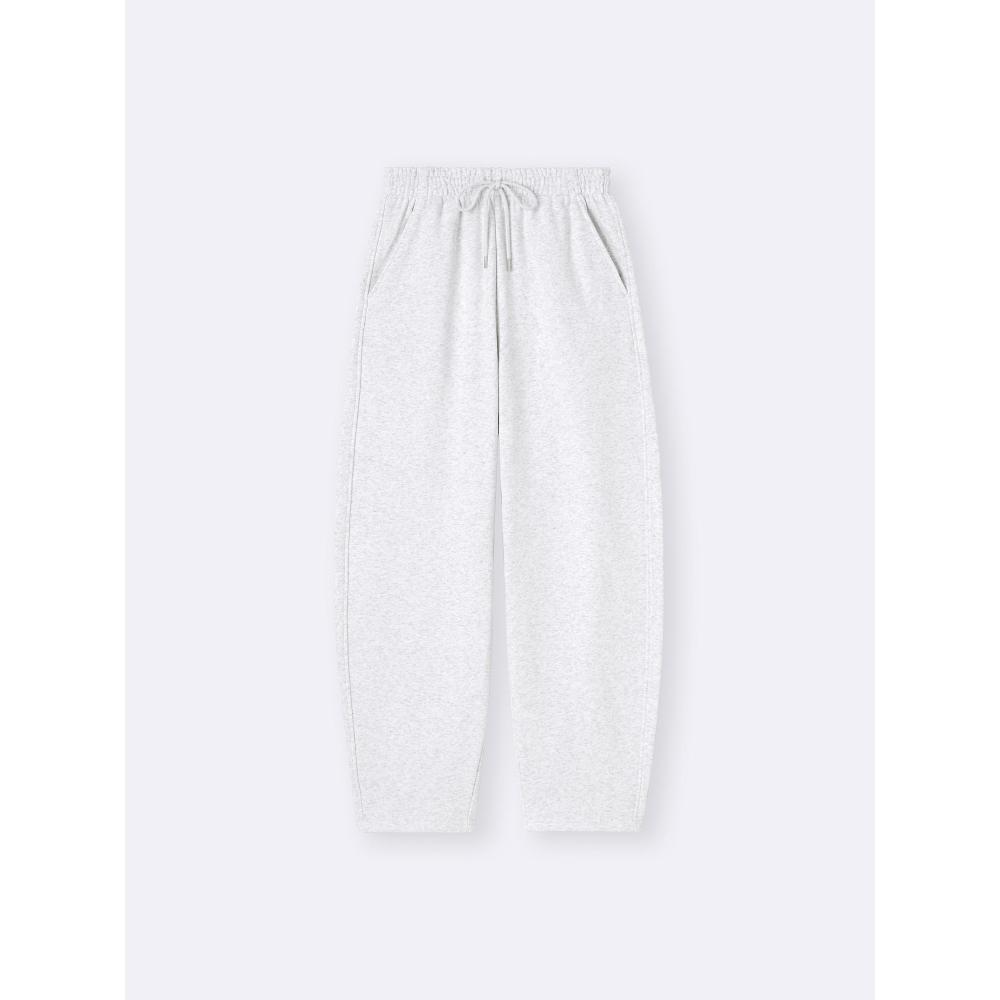 Gu By Uniqlo Sweat Barrel Ankle Pants+ec  72.0cm Long 