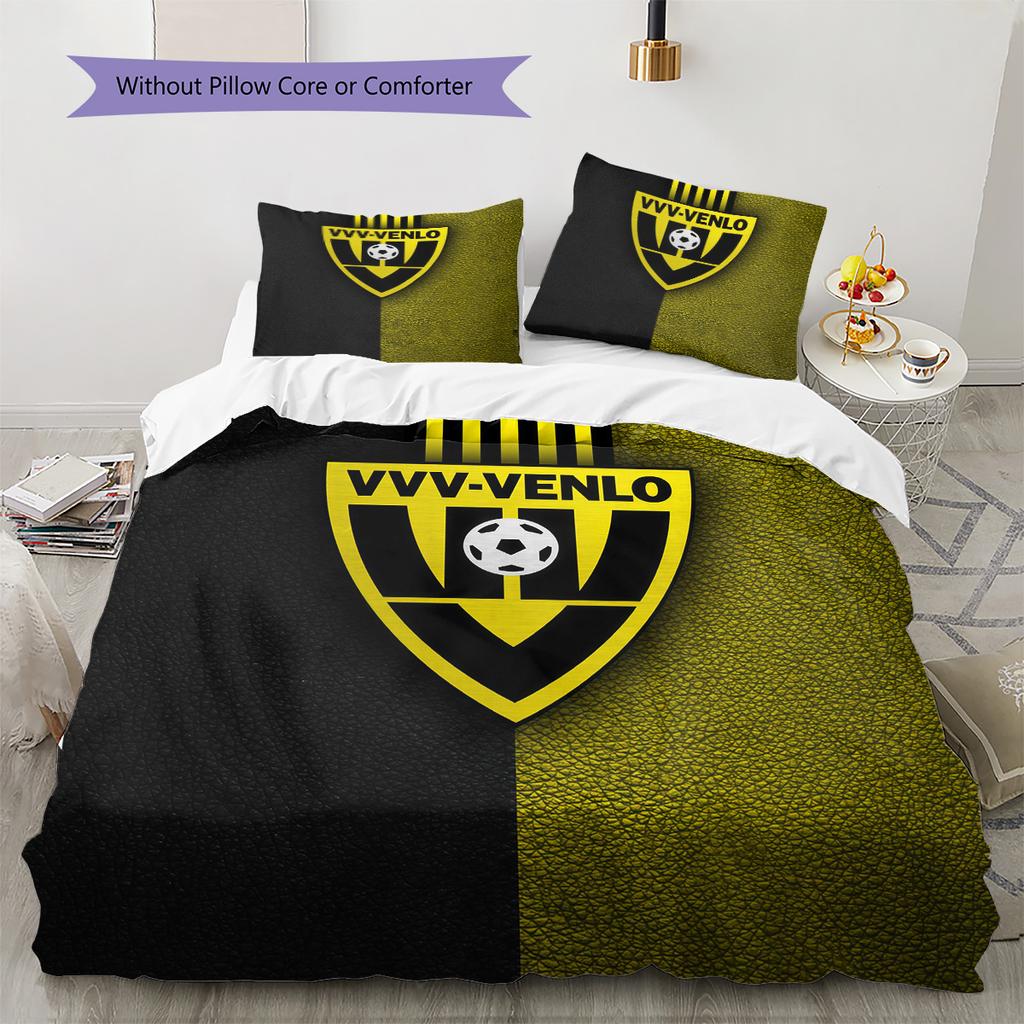 Set Copripiumino Trapuntato Modello VVV-Venlo Decorazione per la Casa Regalo (1 * copripiumino + 2 * federe senza imbottitura)
