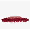Yogodlns Fashion Personality Women's Underarm Bag Retro Leather Texture Tassel Rivet Bag Versatile Simple Trend Shoulder Bag