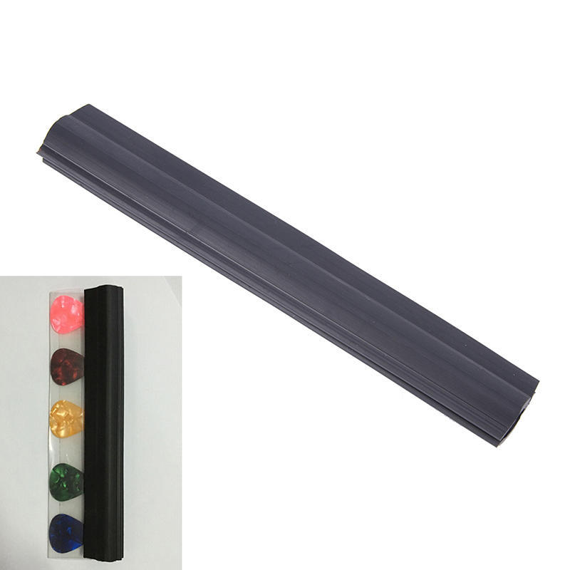 1Pc Rubber Electronic Guitar Pick Holder Music Microphone Stand Picks Portable