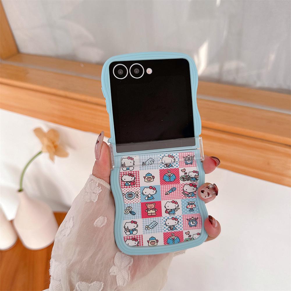 Hello Kitty Samsung Galaxy Z Flip Series Protective Case with Lanyard