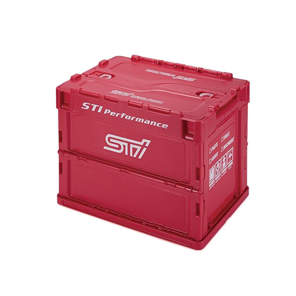 SUBARU STI Container S CHERRY RED [Genuine Subaru] [Folding Size] Ver.