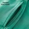PEACEBIRD Women's Washed Knit Wide-Leg Casual Pants