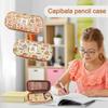 Capybara Pencil Case Cute Large Capacity Stationery Bag Student Pencil Bag Cartoon Pencil Case