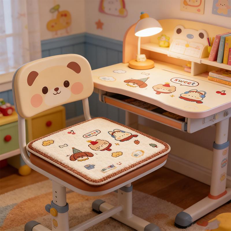 35x35cm Chair Cushions Cute Seat Cushion Office Student Seat Pads Home Decor All-Season Non-slip Funny Multiple Colors