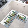 Non-Slip, Waterproof Kitchen Mats: Dirt-Resistant, Washable Floor & Door Mats, Oil-Proof, Absorbent Carpet