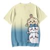 Vtipné tričko Chiikawa Cool Dámske Pánske tričko s okrúhlym výstrihom Ležérne Unisex Streetwear Módne tričko Camisetas Ropa Hombre