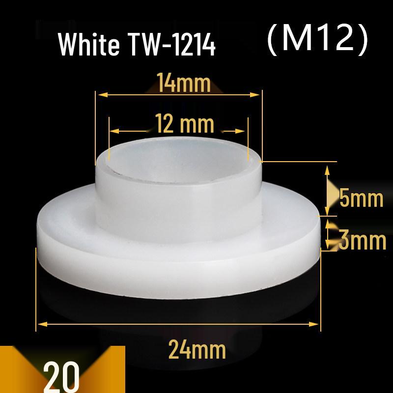 T-shaped Insulating Nylon Washer & Sleeve Assortment for M2-M12 Screws