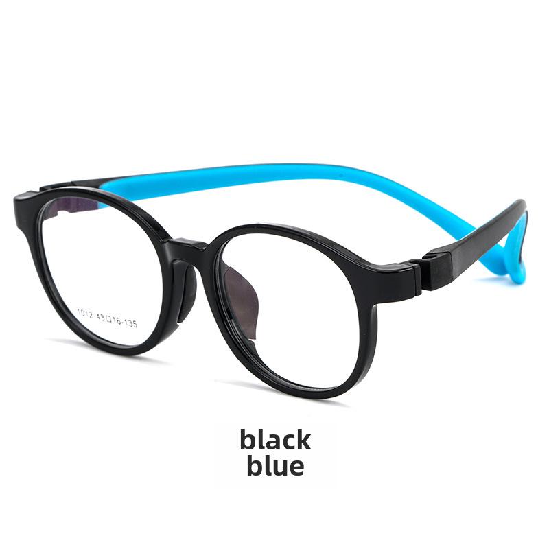 Super elastyczne okulary na krótkowzroczność dla chłopców i dziewcząt: Ultralekkie silikonowe oprawki TR90, wygodne okulary