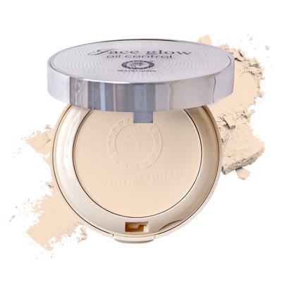 Colors Queen Oil Control Compact Powder | Lightweight Face Compact for Women with SPF-15 To Protect Skin from UV Rays | Pore Minimizing, Easily Ble