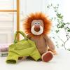 Cartoon Forest Hug Series Plush Toys Children's Lion Birthday Gift Rabbit Pillow Zoo Baby Elephant