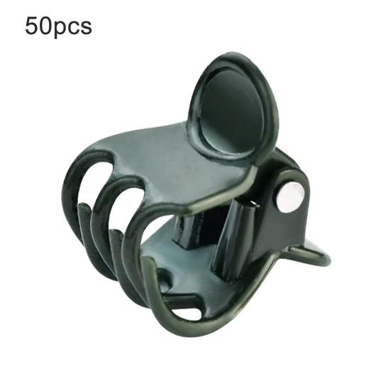 Plant Orchid Clips Garden Plant Support Clip Plastic Flower Vine Clips for Supporting Stems Vines Stalks Climbing Plant Grow Upright