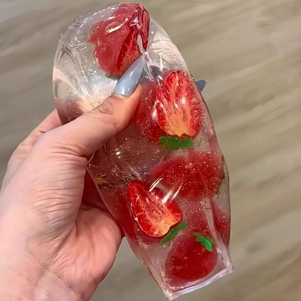 Fruit Jelly Stick Stress Ball Jelly Strip Squishy Toys Asmr Sensory Adhd  Anti Stress Relief Fidget Toys For Adults Gifts