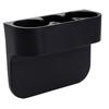 Car Console Cup Holder Multifunctional Sturdy Stable Reliable Stylish Car Seat Phone Crevice Organizer for Cars Black
