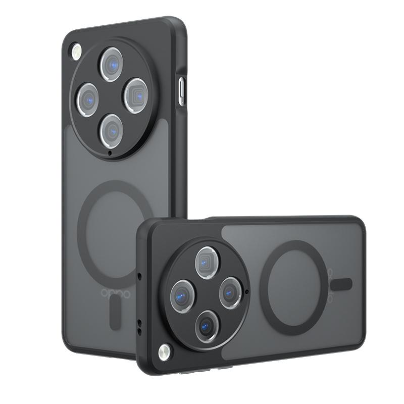 

Для чехла Oppo Find X8 Pro Матовый Magsafe Ударопрочный Встроенный угол с воздушной подушкой Не желтеющий материал Мягкий чехол Pc&Oppo Find X8