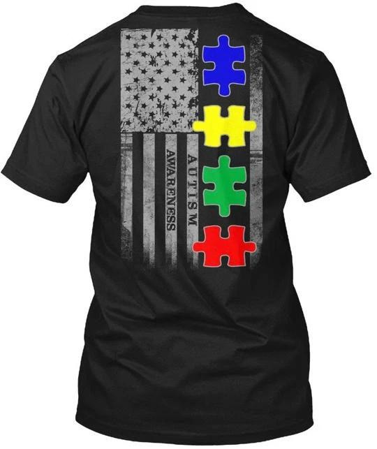 

Casual Autism - Awareness T shirt Made in the USA Size S to 5XL 2XL