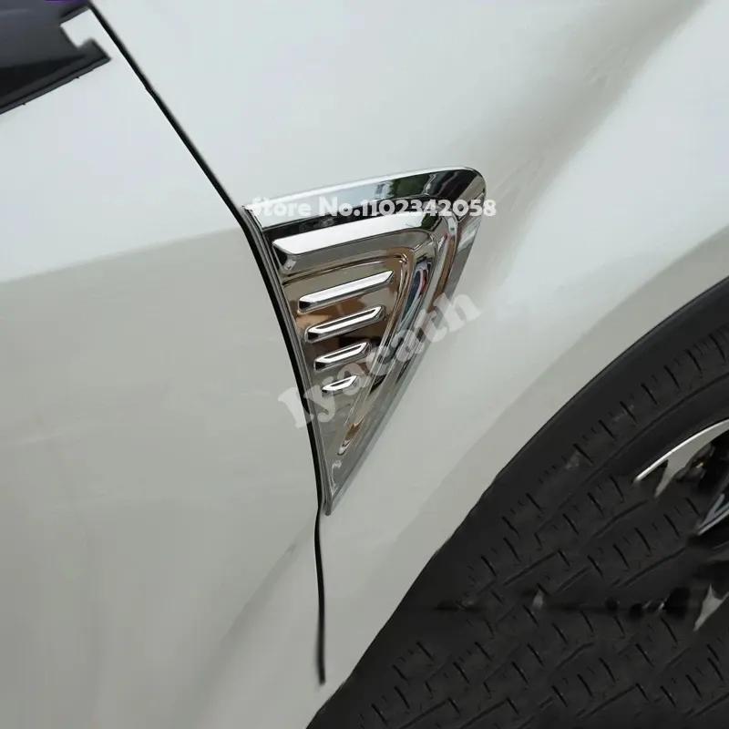 For Toyota  C-HR CHR XA10 2018     Leaf board decorative sticker Side Wing Fender Air Vent Cover Trim Decoration