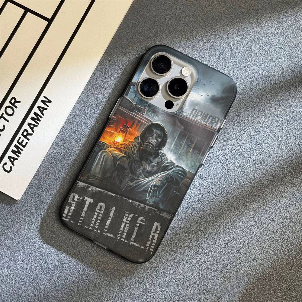 Post Apocalyptic Game Metro 2033 For IPhone 16 15 14 13 12 11 17 Pro Max Plus Wave Corrugated Phone Case Anti Drop Cover