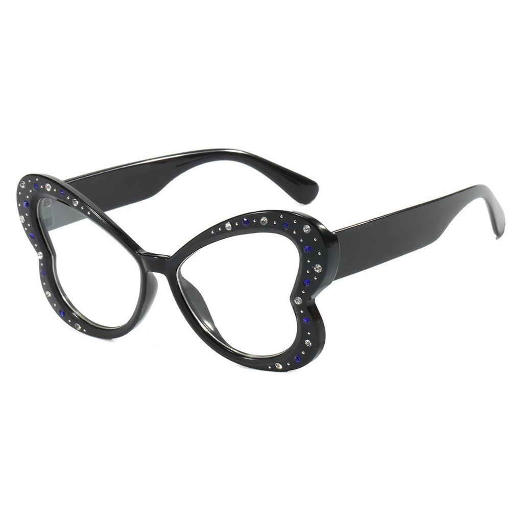 Butterfly Shape Glasses Corrosion-Resistant Eyeglass Frames Blue Light Blocking Glasses Blue Light Blocking Pc Glasses For Daily чёрный
