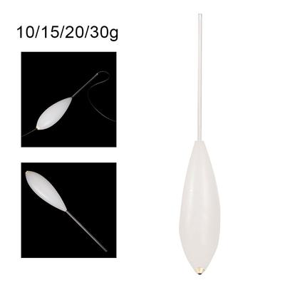 10/15/20/30g Acrylic Fishing Float Equipement Floating