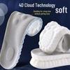 High Elasticity 4D Insole: Soft, Shock-Absorbing Arch Support for Long-Standing Comfort with Odor and Sweat Prevention. Suitable for All Seasons.