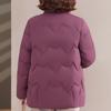 Plus Size Middle Age Women's Winter Down Jackets Thick Warm Embroidery Down Coats Woman Outerwears