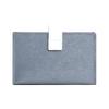 Celine Two-Tone Accordion Pleat Grain Leather Card Holder Women Accessories Medium-Gray White 10B693BRU-08MW