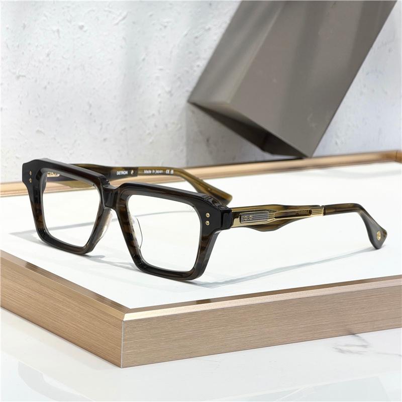 DTX459 Unisex Handmade Acetate Square Frame Sunglasses for Vacation & Party Sun Protection.